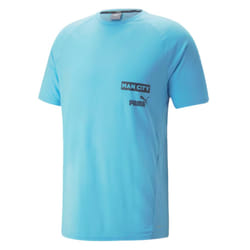2023-2024 Man City Casuals Tee (Blue Wash) - L