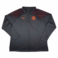 2023-2024 Man City Training Half Zip Top (Strong Grey) - XL