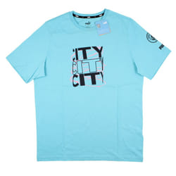 2023-2024 Man City FtblCore Graphic Tee (Hero Blue) - XL