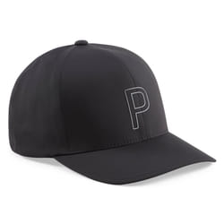 Puma Golf Mens 2024 DRYLBL Storm Technology Moisture Wicking Fitted Cap - L/XL, Puma Black