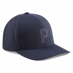 Puma Golf Mens 2024 DRYLBL Storm Technology Moisture Wicking Fitted Cap - S/M, Deep Navy