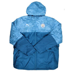 2023-2024 Man City Graphic Winter Jacket (Lake Blue) - M