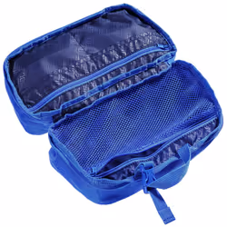Toiletry Bag, Hanging Toiletry Bag, Women's & Men's Bath Bag, Statement Deluxe Edition, Cosmetic Bag, royal blue, Toiletry bag