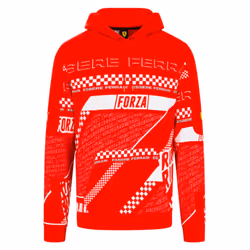 2023 Ferrari Graphic Hoody (Red) - M
