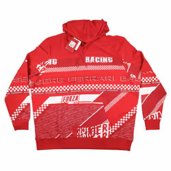 2023 Ferrari Fanwear Graphic Hoodie (Red) - XL