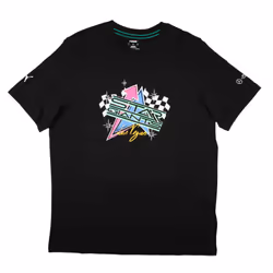 2023 Mercedes Garage Crew Las Vegas Tee (Black) - L