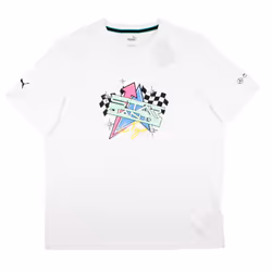 2023 Mercedes Garage Crew Las Vegas Tee (White) - L