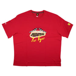 2023 Ferrari Race Garage Crew Las Vegas Tee (Red) - XXL