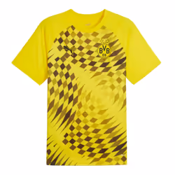 2023-2024 Borussia Dortmund Pre-Match Shirt (Cyber Yellow) - M