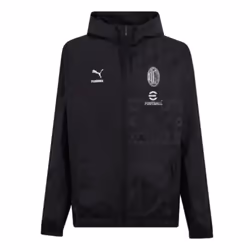 2023-2024 AC Milan x PLEASURES Prematch Jacket (Black) - XXL