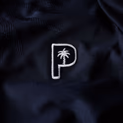 Puma Golf Mens X Ptc Jacquard Moisture Wicking Palm Polo Shirt - M, Deep Navy