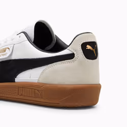 ) Puma Palermo Leather White/Black Trainers - White, 8 (Adults' - Additional view 5
