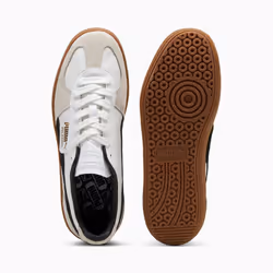 ) Puma Palermo Leather White/Black Trainers - White, 10 (Adults' - Additional view 4