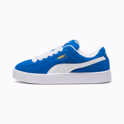 ) Puma Suede XL Suede Blue Trainers - Blue, 5 (Adults'
