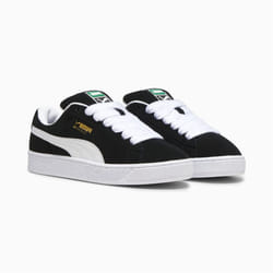 ) Puma Suede XL Suede Black Trainers - Black, 4 (Adults'