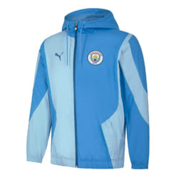 2023-2024 Man City Prematch Woven Jacket (Regal Blue) - M