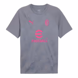 2023-2024 AC Milan Prematch SS Jersey (Gray Tile) - L