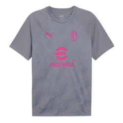 2023-2024 AC Milan Prematch SS Jersey (Gray Tile) - L