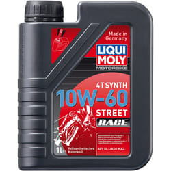 Liqui Moly Racing Synth 1525 4-Stroke Engine Oil 10 W-60 1 Litre