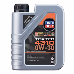 Liqui Moly TOP TEC 4310 0W-30 Semi Synthetic Engine Oil ACEA C2 1L - Additional view 6