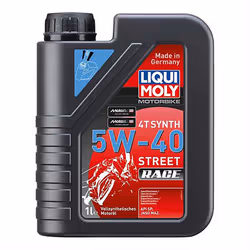 Liqui Moly 5w40 Fully Synthetic Motorbike 4T Street Race Engine Oil API SP 1L