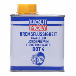 Brake Fluid; LIQUI MOLY; DOT 4 DOT 4; 0.5 500; for BMW, TOYOTA, VOLKSWAGEN, PEUGEOT, HONDA