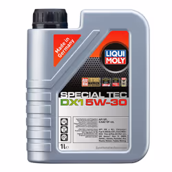 Engine oil; LIQUI MOLY; Special Tec DX1; 5W-30 1; for TOYOTA, VAUXHALL, MAZDA, NISSAN, HYUNDAI