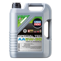 Liqui Moly Special Tec AA 5W-30 5l Engine oil 7530 TOYOTA: Yaris III Hatchback, Yaris II Hatchback, Auris Hatchback, VAUXHALL: Astra Mk7, Corsa Mk3