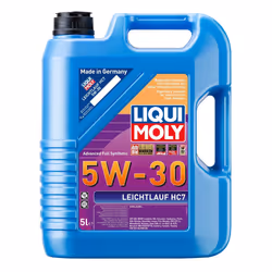Engine oil; LIQUI MOLY; Leichtlauf HC7; 5W-30 5 Full Synthetic Oil; for VOLKSWAGEN, AUDI, MERCEDES-BENZ, VAUXHALL, SKODA