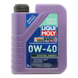 Liqui Moly 0W-40 1l Engine oil 9514 VOLKSWAGEN: Golf 5, Golf 7, Polo V Hatchback, AUDI: A6 C7 Avant, A6 C7 Saloon, A4 B9 Saloon