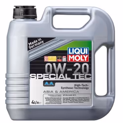 Engine oil; LIQUI MOLY; Special Tec AA; 0W-20 4; for VAUXHALL, JEEP, OPEL, CHRYSLER, SUBARU; P000311
