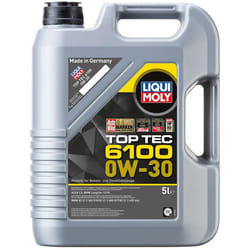 Liqui Moly Top Tec 6100 0W-30 5l Engine oil 20779 BMW: 5 Saloon, 3 Saloon, 1 Hatchback, TOYOTA: Yaris III Hatchback, Yaris II Hatchback
