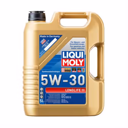 Liqui Moly LONGLIFE III 5W30 Fully Synthetic Engine Oil ACEA C3 API SN 5L