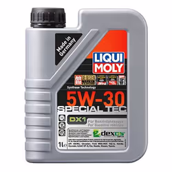 Engine oil; LIQUI MOLY; Special Tec DX1; 5W-30 1; for TOYOTA, VAUXHALL, MAZDA, NISSAN, HYUNDAI