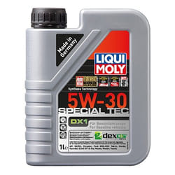 Liqui Moly Special Tec DX1 5W-30 1l Engine oil 20967 TOYOTA: Yaris III Hatchback, Yaris II Hatchback, Auris Hatchback, VAUXHALL: Astra Mk7, Corsa Mk3