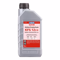 Antifreeze; LIQUI MOLY; KFS 12++; 1 Concentrate Phosphate free, Free of nitrite, Borate free, Amine free, Contains silicate