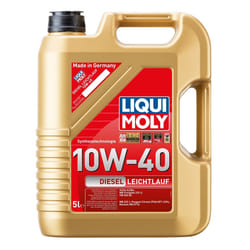 Liqui Moly Leichtlauf Diesel 10W-40 5l Engine oil 21315 MERCEDES-BENZ: C-Class Saloon, E-Class Saloon, Sprinter 3.5-T Van, RENAULT: MASTER 3 Kasten
