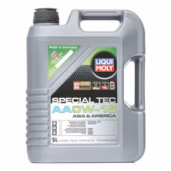 Engine oil; LIQUI MOLY; Special Tec AA; 0W-16 5; for TOYOTA, SUZUKI, HONDA, LEXUS