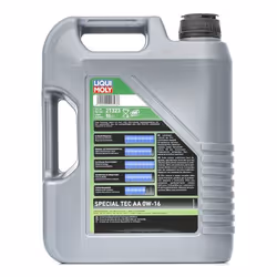 Liqui Moly Special Tec AA 0W-16 5l Engine oil 21323 TOYOTA: Yaris III Hatchback, C-HR, RAV4 V, SUZUKI: SWIFT 5, Jimny IV Off-Road, Ignis III