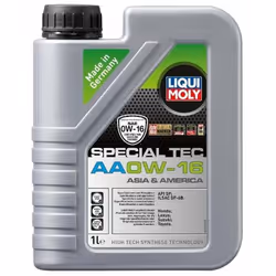 Engine oil; LIQUI MOLY; Special Tec AA; 0W-16 5; for TOYOTA, SUZUKI, HONDA, LEXUS