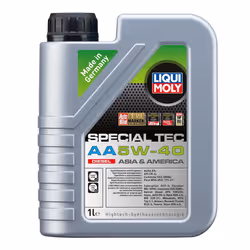 Engine oil; LIQUI MOLY; Special Tec AA Diesel; 5W-40 1; for FIAT, ISUZU, TOYOTA, JEEP, MASERATI
