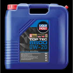 Liqui Moly Top Tec 6600 0W-20 20l Engine oil 21412 BMW: 3 Saloon, 5 Saloon, 1 Hatchback, VAUXHALL: Astra Mk7, Astra Mk6, Corsa Mk4