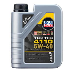 Liqui Moly Top Tec 4110 5W-40 1l Engine oil 21478 BMW: 1 Hatchback, 5 Saloon, 3 Saloon, VOLKSWAGEN: Golf 5, Golf 7, Polo V Hatchback