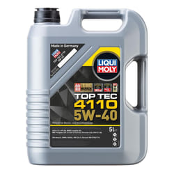 Liqui Moly Top Tec 4110 5W-40 5l Engine oil 21479 BMW: 6 Gran Coupe, 7, 5 Saloon, VOLKSWAGEN: Golf 5, Golf 7, Polo V Hatchback