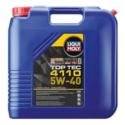 Liqui Moly Top Tec 4110 5W-40 20l Engine oil 21480 BMW: 5 Saloon, 3 Saloon, 1 Hatchback, VOLKSWAGEN: Golf 5, Golf 7, Polo V Hatchback