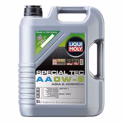Engine oil; LIQUI MOLY; Special Tec AA; 0W-8 5 Full Synthetic Oil; for TOYOTA, MAZDA