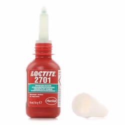Threadlocker; LOCTITE; 2701; Bottle green High-strength 10
