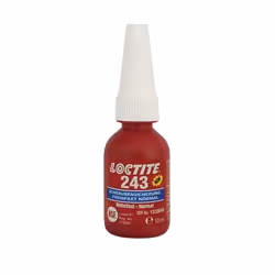 LOCTITE 243 1918246 Threadlocker Bottle blue Medium Solidity 10