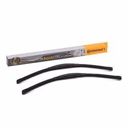 Wiper blade; Continental; 650, 650 Front Flat wiper blade with spoiler 26/26; for PEUGEOT, OPEL, CITROËN, CHEVROLET