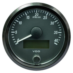 VDO A2C3832990030 Singleviu 80mm [3-1/8] Tachometer - 4 000 RPM